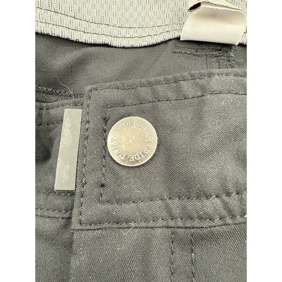 Club Ride Mens Performance Cycling Shorts L Black Polyester Spandex 34” Padded - Picture 5 of 8